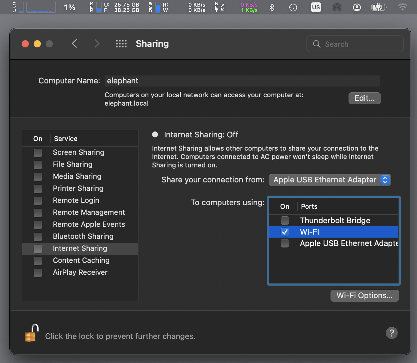 iPhone joining the new Wi-Fi network